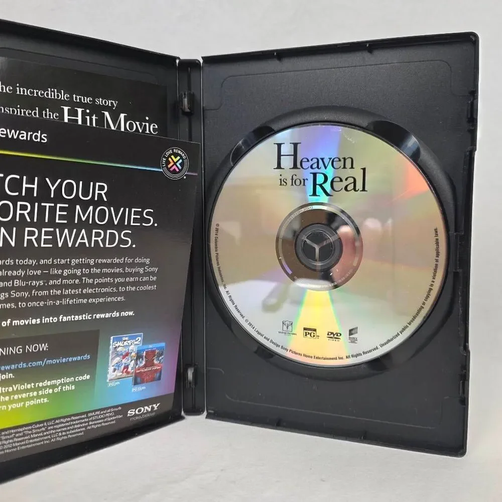 Heaven Is for Real DVD Faith Based Family Movie